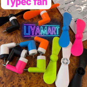 Portable Type-C Rechargeable Mini Fan