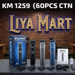 Kemei KM-1259 Professional Rechargeable Hair Trimmer