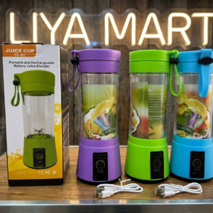 Portable Rechargeable 6-Blade USB Juice Blender