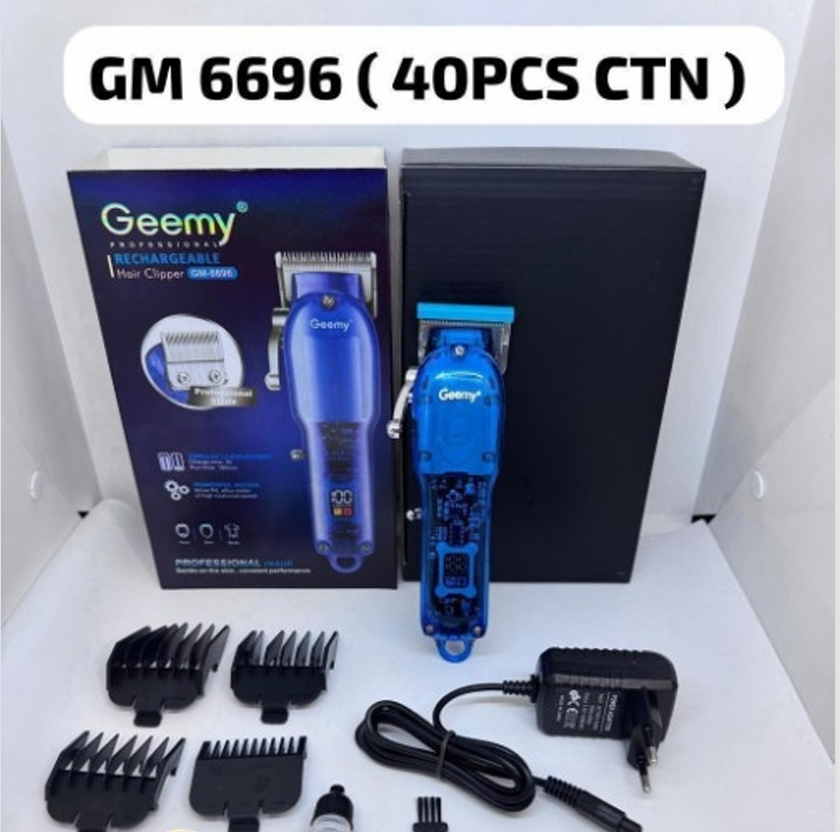 Gemei GM-6696 Professional Rechargeable Hair Trimmer