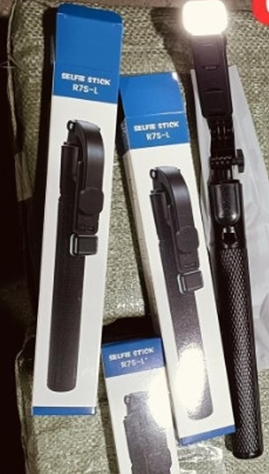 R7S-L Selfie Stick – Extendable Mobile Holder