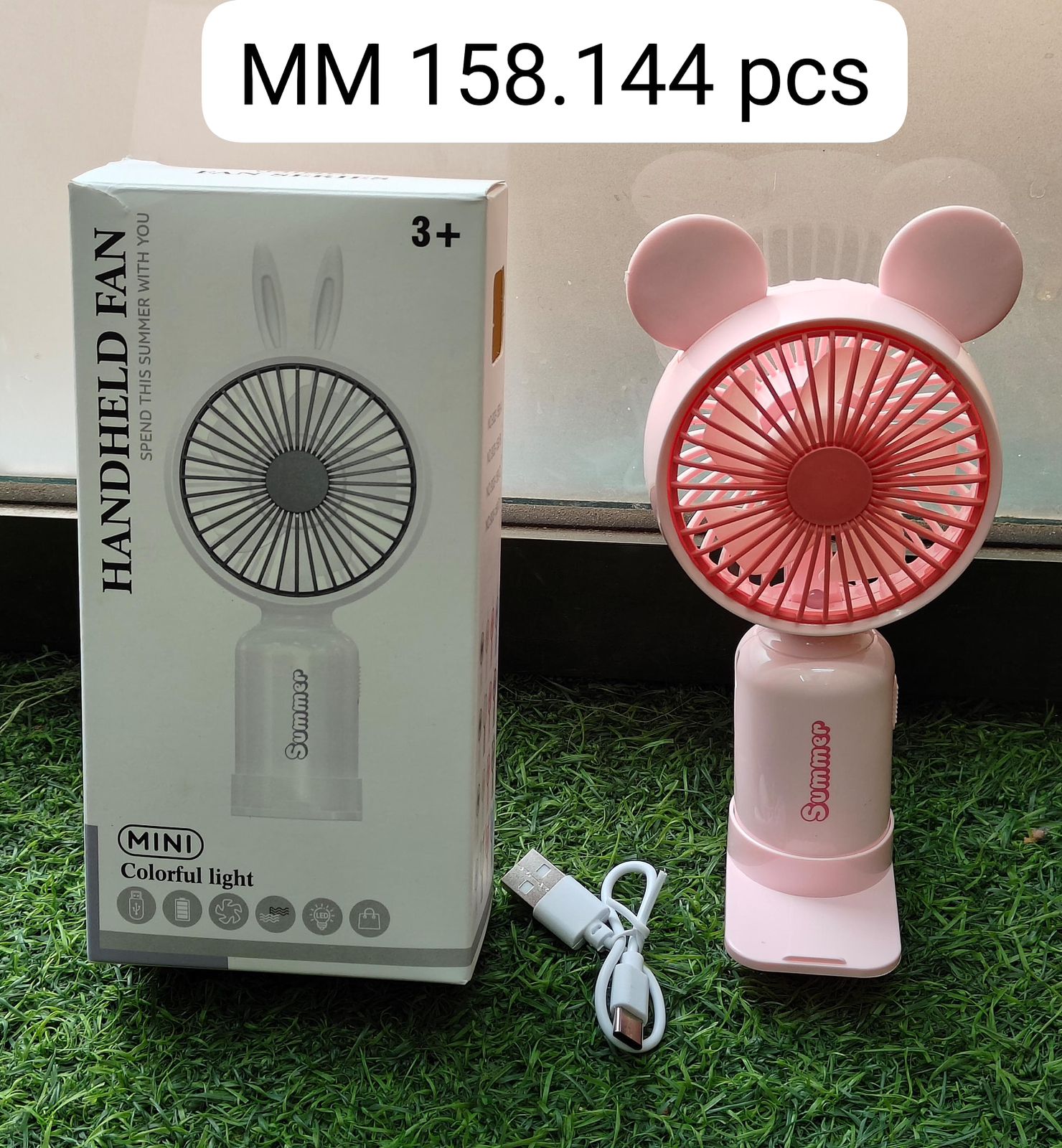 MM-158 Mini Colorful Portable Fan