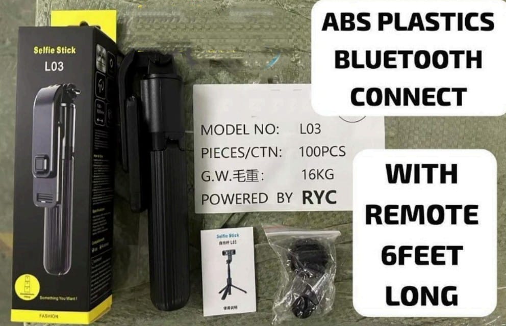 LM L03 Selfie Stick – Extendable Mobile Holder