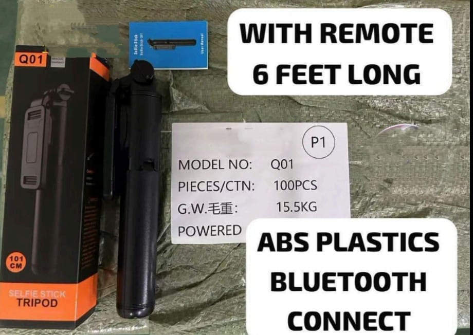 Q01 Selfie Stick – Extendable Mobile Holder