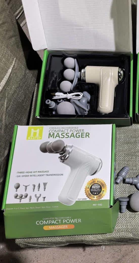 Cordless Rechargeable Compact Power Massager