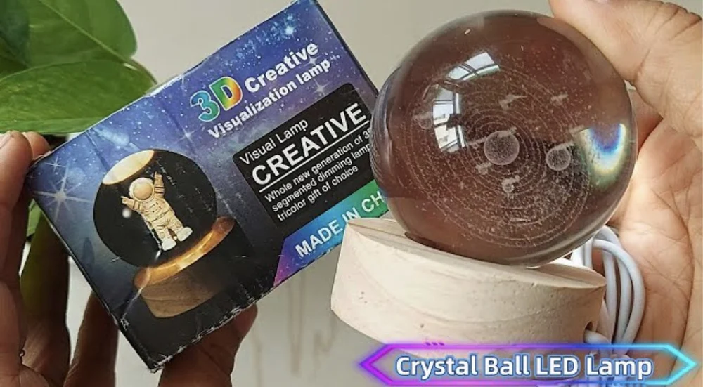 3d Moon Light Crystal Ball - Image 3
