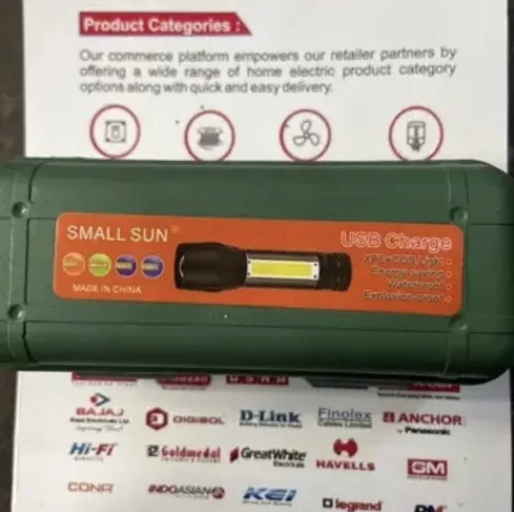 Small Sun Led Torch All Models Available - Image 2