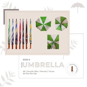 525-5-double-ribs-manual-umbrella-with-wooden-handle